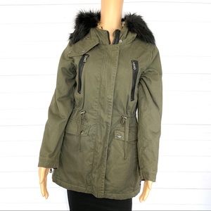 Forever21 Hooded Long Coat